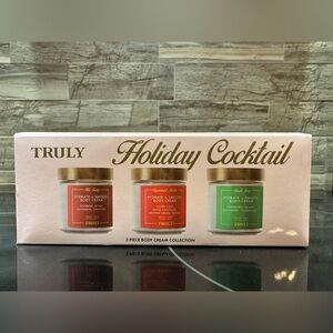 TRULY Holiday Cocktail Body Cream Set• 120mL each.